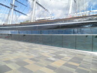 A photo from a recently completed BBS project, titled 'BBS Silver Grey Granite and the Cutty Sark Refurbishment'