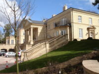 A photo from a recently completed BBS project, titled 'BBS supplies Portland Limestone for Private House in Alderley Edge, Cheshire'