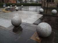 A photo from a recently completed BBS project, titled 'BBS helps in Connecting Dumbarton'