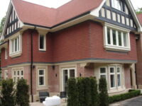 A photo from a recently completed BBS project, titled 'Fellstone Buff for Alderley Edge Homes'