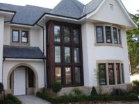 A photo from a recently completed BBS project, titled 'BBS Supplies Natural Stone Masonry for Eden Park, Macclesfield, Alderley Edge'