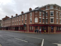 A photo from a recently completed BBS project, titled 'Old Canwick Road, Lincoln'