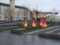 A photo from a recently completed BBS project, titled 'Ebrington Barracks Regeneration in Derry, Northern Ireland'