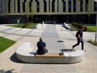 A photo from a recently completed BBS project, titled 'Impressive Open Space Created at Advanced Manufacturing Building, University of Nottingham'