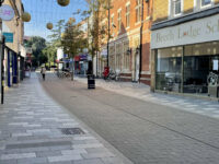 A photo from a recently completed BBS project, titled 'BBS completes Maidenhead Town Centre & Train Station Revamp'