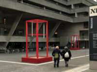 A photo from a recently completed BBS project, titled 'Welsh Blue Pennant at The National Theatre'