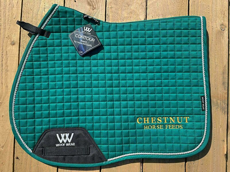 a picture of Chestnut Green Saddle Cloth merchandise