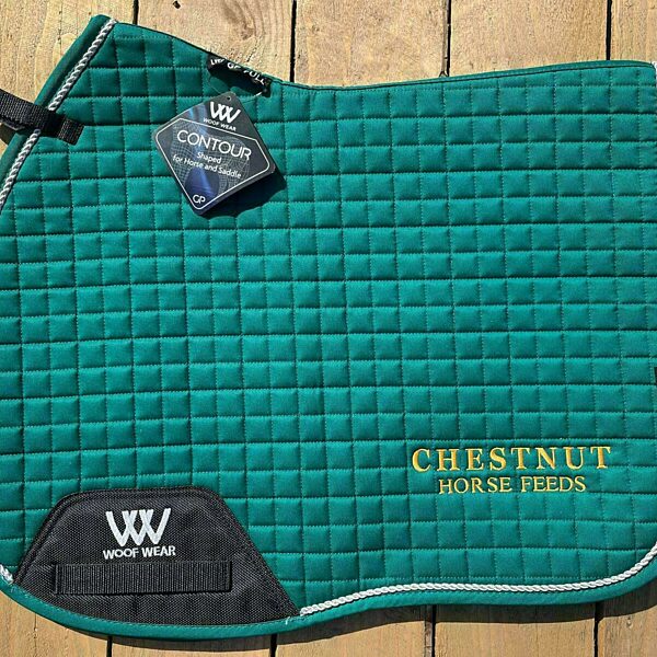 a photo of Chestnut Green Saddle Cloth merchandise