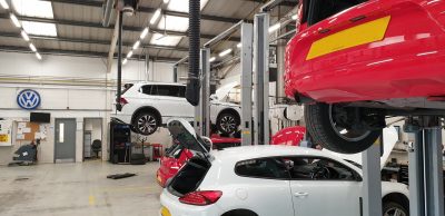 Efficient LED Lighting Upgrade for Volkswagen Leamington Spa, Warwickshire project photo