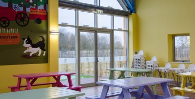 Fire Alarm, Emergency Lighting, Smart Lighting & Power Installation for Sprouts Play Barn, Oxfordshire project photo