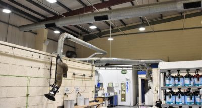 Efficient LED Lighting Upgrade for Akzo Nobel Aerospace Coatings, Leicester project photo