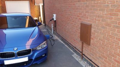 Domestic Electric Vehicle Charging Unit Installation, Rugby project photo