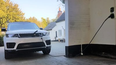 Domestic Electric Vehicle Charging Unit Installation, Leicestershire project photo