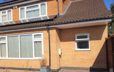 Domestic Electric Vehicle Charging Unit Installation, Birstall, Leicestershire project photo