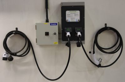 Electric Vehicle Charging Units Installation at Listers' Lawford Heath PDI Centre, near Rugby project photo