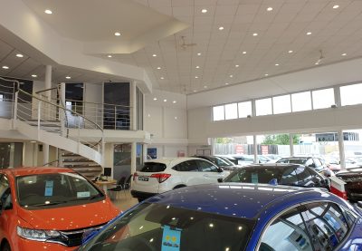 Efficient LED Lighting Upgrade for Honda Coventry Warwickshire project photo