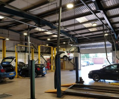 Efficient LED Lighting Upgrade for Volkswagen Loughborough Leicestershire project photo