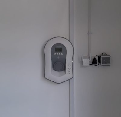 Domestic Electric Vehicle Charging Unit Installation, Worcestershire project photo
