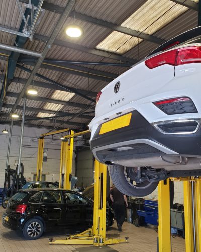 Efficient LED Lighting Upgrade for Volkswagen Loughborough Leicestershire project photo