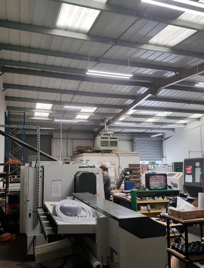 Efficient LED Lighting Upgrade at Milturn Precision Engineering in Hinckley, Leicestershire project photo