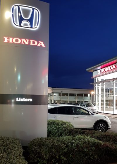 Efficient LED Lighting Upgrade for Honda Solihull, Warwickshire project photo