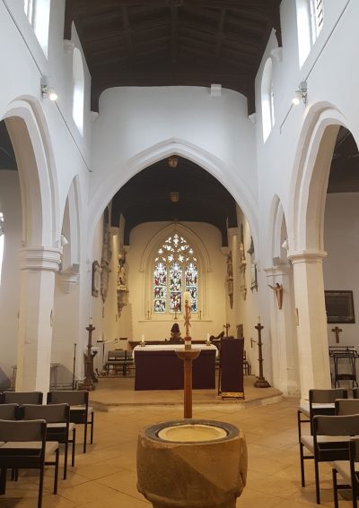 Efficient LED Lighting Upgrade at All Saints Church, Scraptoft project photo