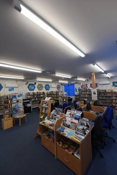LED Lighting Installation for Sapcote Library, Leicestershire project photo
