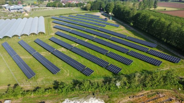 Large Solar Field Installation for Millets Farm Centre in Oxfordshire example photo