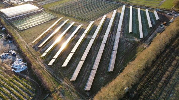 Large Solar Field Installation for Millets Farm Centre in Oxfordshire example photo