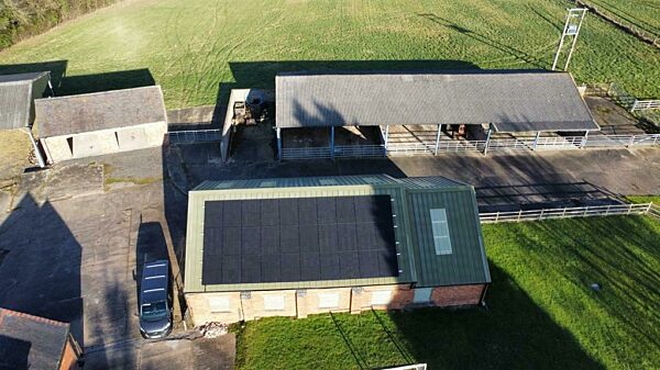 Solar PV and Battery Storage in Stapleton, Leicestershire example photo