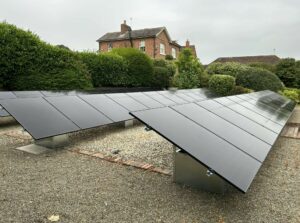 A photo to represent the 'Ground-Mount Solar Installation at The Old Rectory near Shrewsbury, Shropshire' project