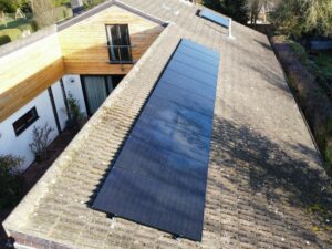 A photo to represent the 'Solar & Battery Storage, Stapleton, Leicestershire' project