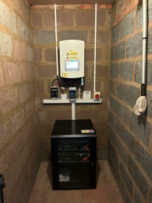 A photo to represent the 'Solar & Battery Storage, Stapleton, Leicestershire' project