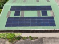 A photo of a recent Eco Power Systems solar panel installation
