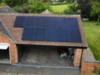 A photo of a recent Eco Power Systems solar panel installation