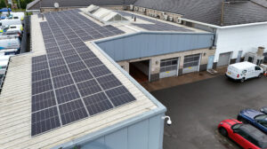 Roof-Mounted Commercial Solar Solutions example photograph