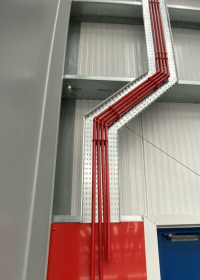 Regional Fulfilment Centre Fire Detection System Project Works, Lutterworth, Leicestershire photograph