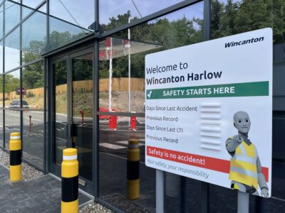 A photo of a recent Fire and/or Security System installation