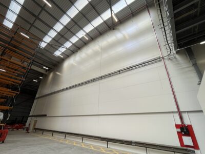 Image of our fire and security installation at a customer's premises.