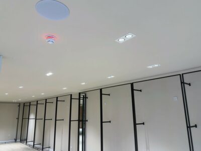 Image of our fire and security installation at a customer's premises.