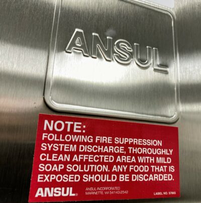 Image of our fire and security installation at a customer's premises.