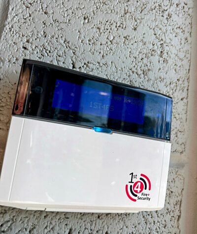 Image of our fire and security installation at a customer's premises.