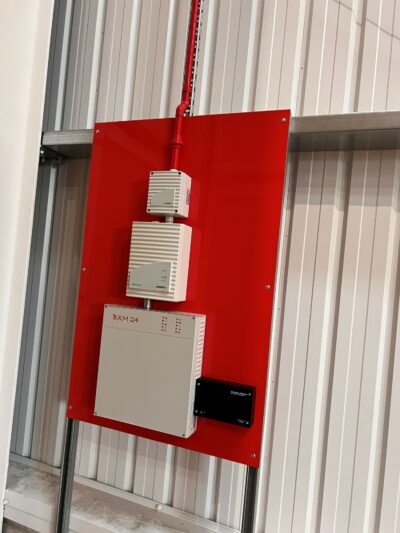 Image of our fire and security installation at a customer's premises.