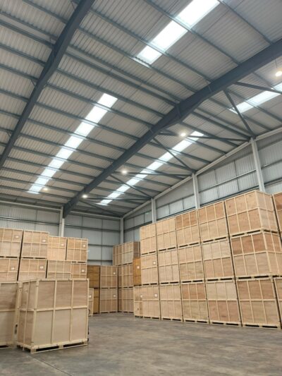 Image of our fire and security installation at a customer's premises.