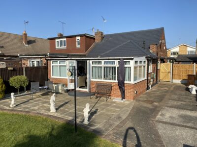 Image of our warm roof installation at a customer's premises.