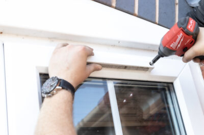 A photo of Window Doctor's Trickle Vents service